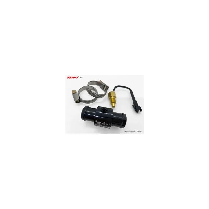 Adaptateur de sonde de température d'eau Koso pour durite Ø18mm