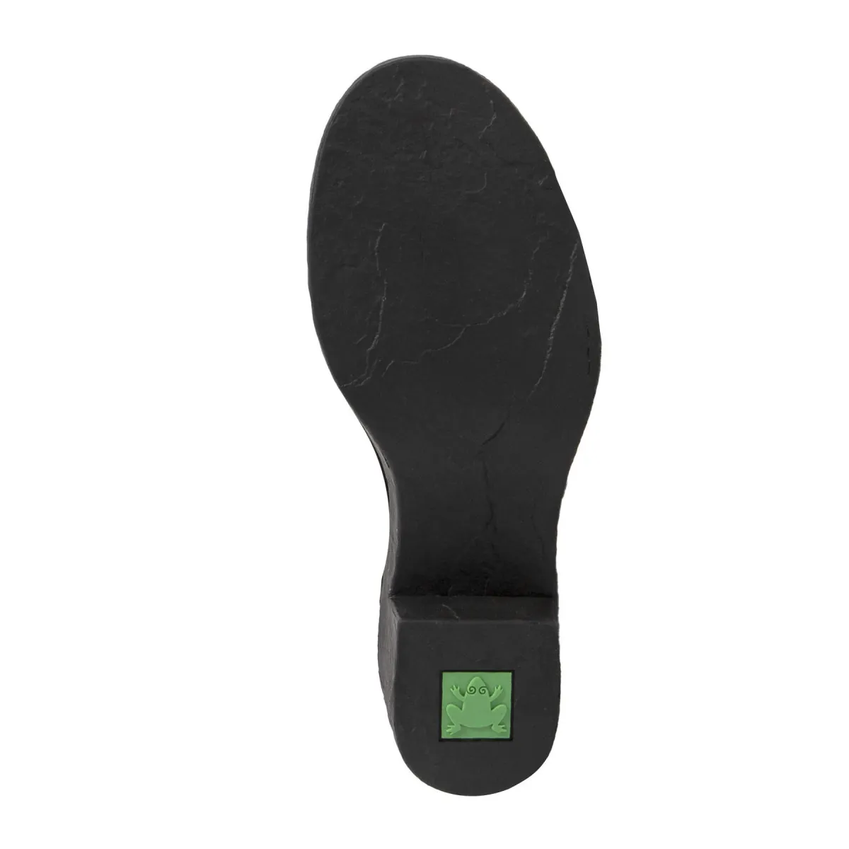 Bottes à talon en cuir doux - Noir