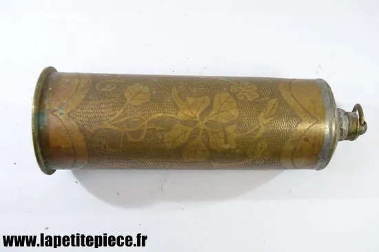 Bouillotte artisanale - art de tranchée - première guerre mondiale