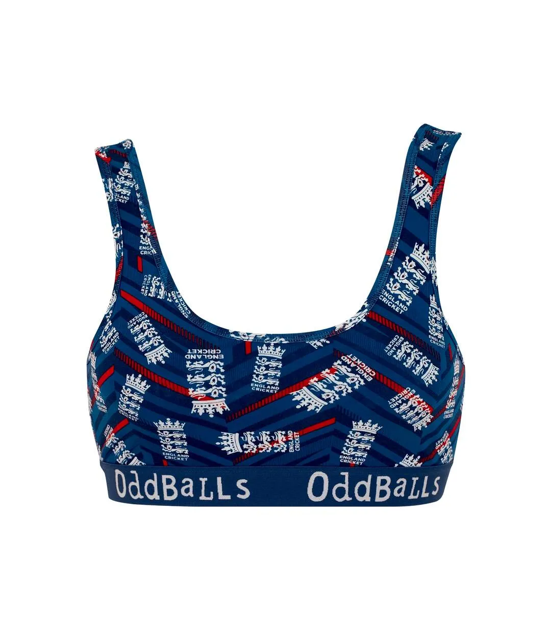 Brassière odi inspired femme bleu / blanc OddBalls