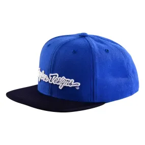 Casquette Troy Lee Designs 9FIFTY SIGNATURE bleue 2