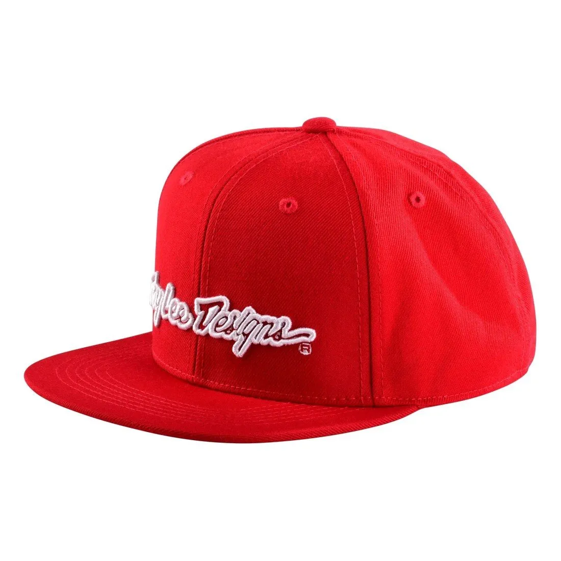 Casquette Troy Lee Designs 9FIFTY SIGNATURE rouge