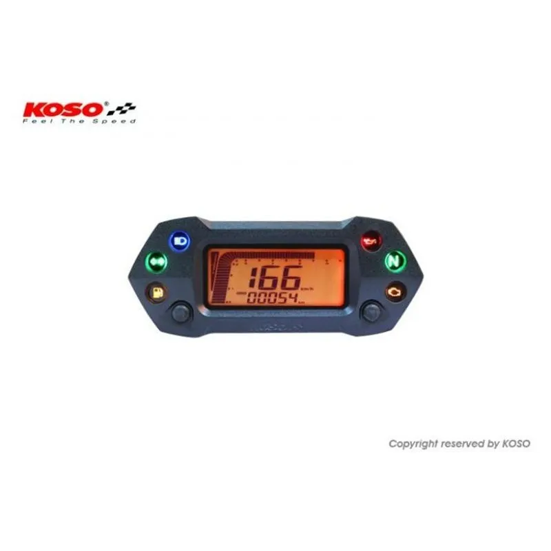 Compteur Digital Mutlifonctions Koso Db01r+ Universel
