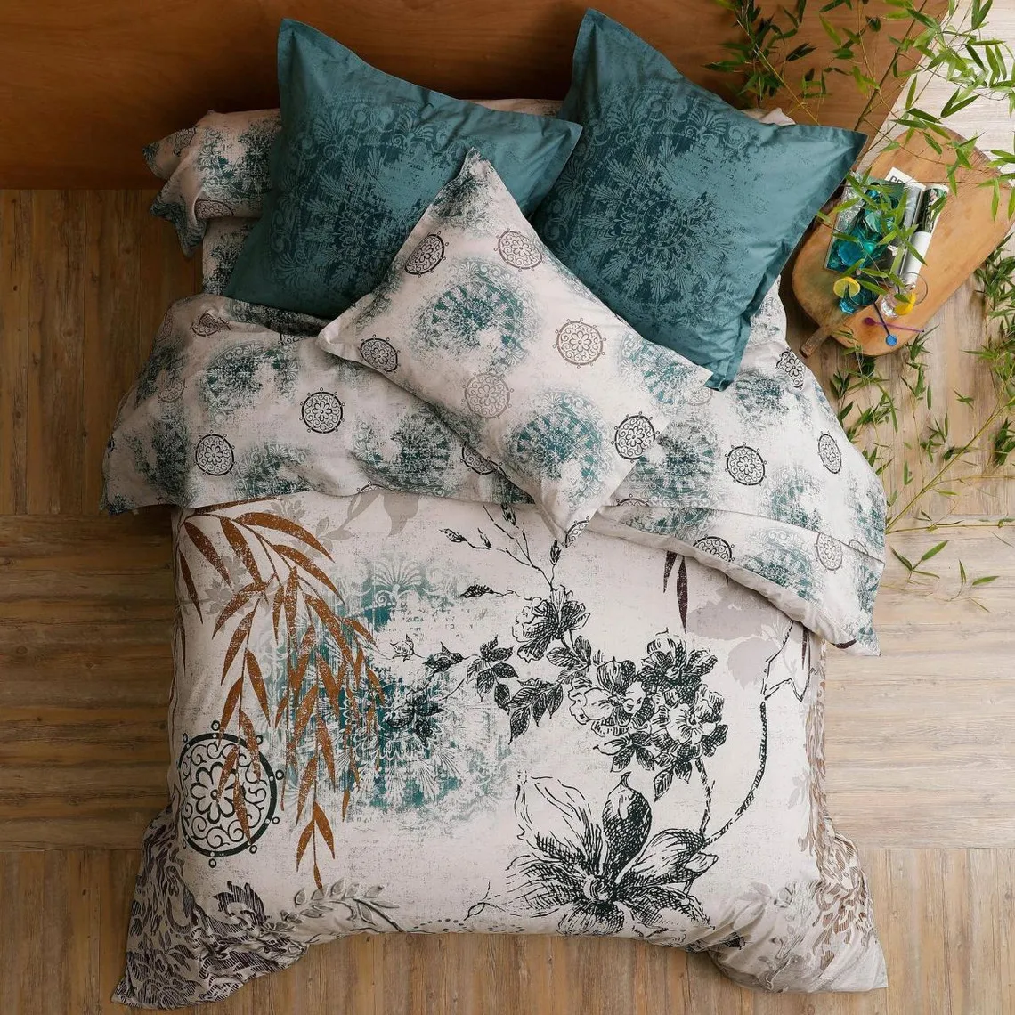Drap plat KYOTO Multicolore | 3 Suisses