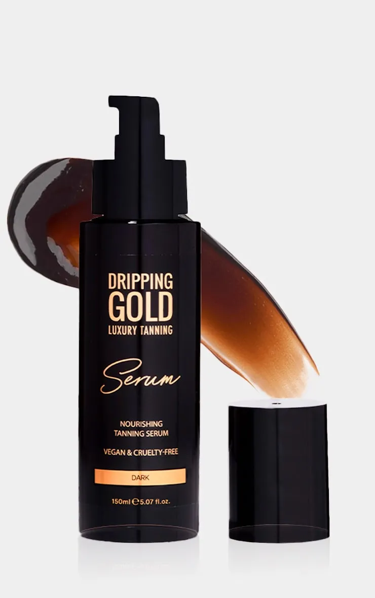 Dripping Gold Sérum autobronzant à l'acide hyaluronique Dark 150 ml