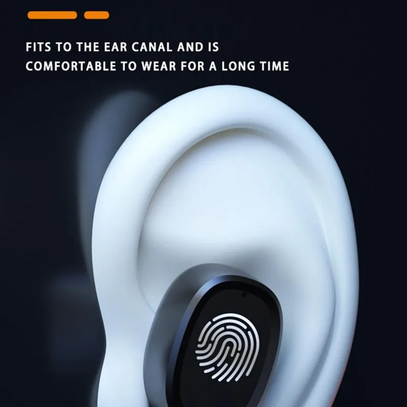 Ecouteurs Bluetooth Sans Fil Avec Ecran Tactile Digital