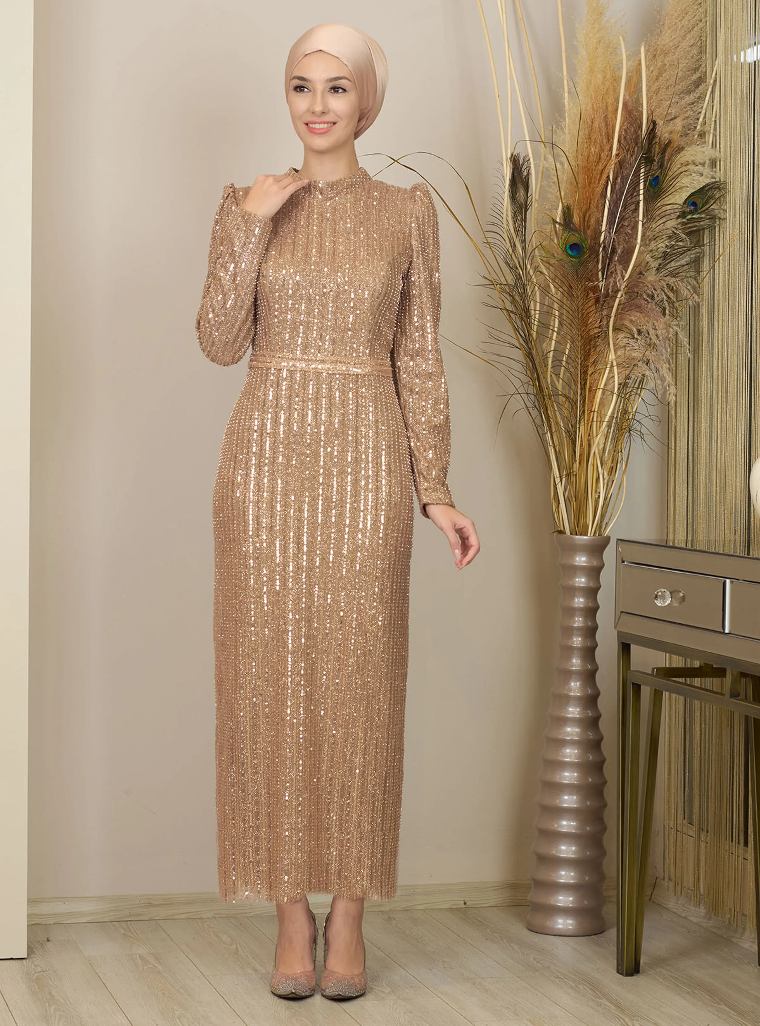 Gold color - Evening Dresses