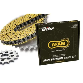 Kit chaîne AFAM 520 XRR3 15/45 renforcée KTM RC390