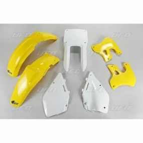Kit plastique UFO couleur origine Suzuki RM125/250 - 78697399 - piecemotoquad