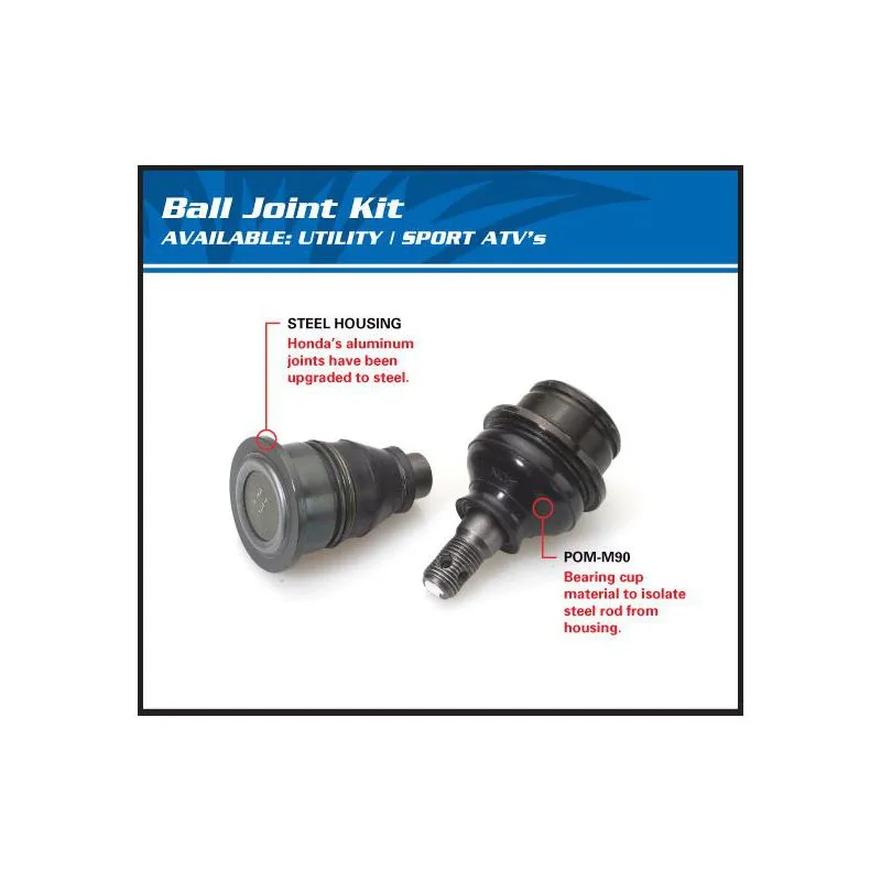 Kit reconditionnement rotule de triangle inférieur/supérieur ALL BALLS Polaris