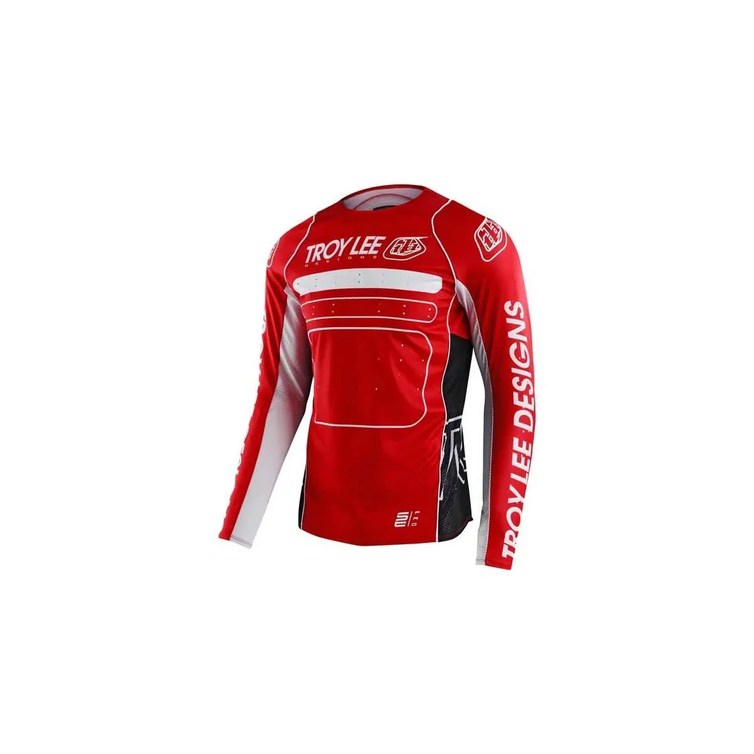 Maillot Troy Lee Designs SE Pro Drop In rouge