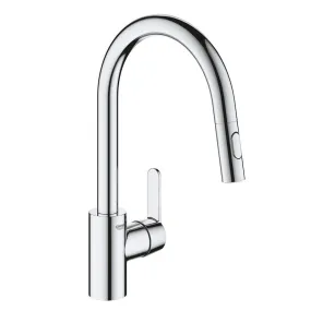 Mitigeur évier - bec extractible 2 jets GROHE QuickFix - GET