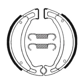 Mâchoires de frein TECNIUM avant pour YAMAHA BREEZE 125 1992-2005