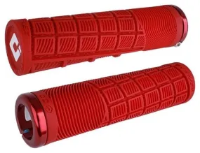 Paire de Grips Odi Reflex V2.1 135 mm Rouge