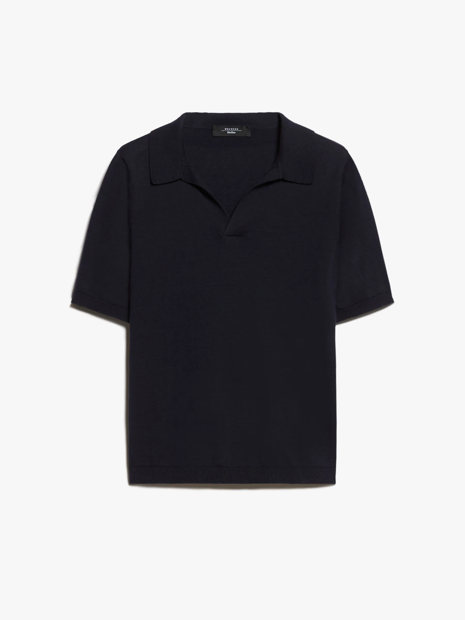 Polo en fil de soie et de coton