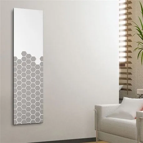Radiateur Hexagone, HEXGREY-MW 834W Grey Cosy Art