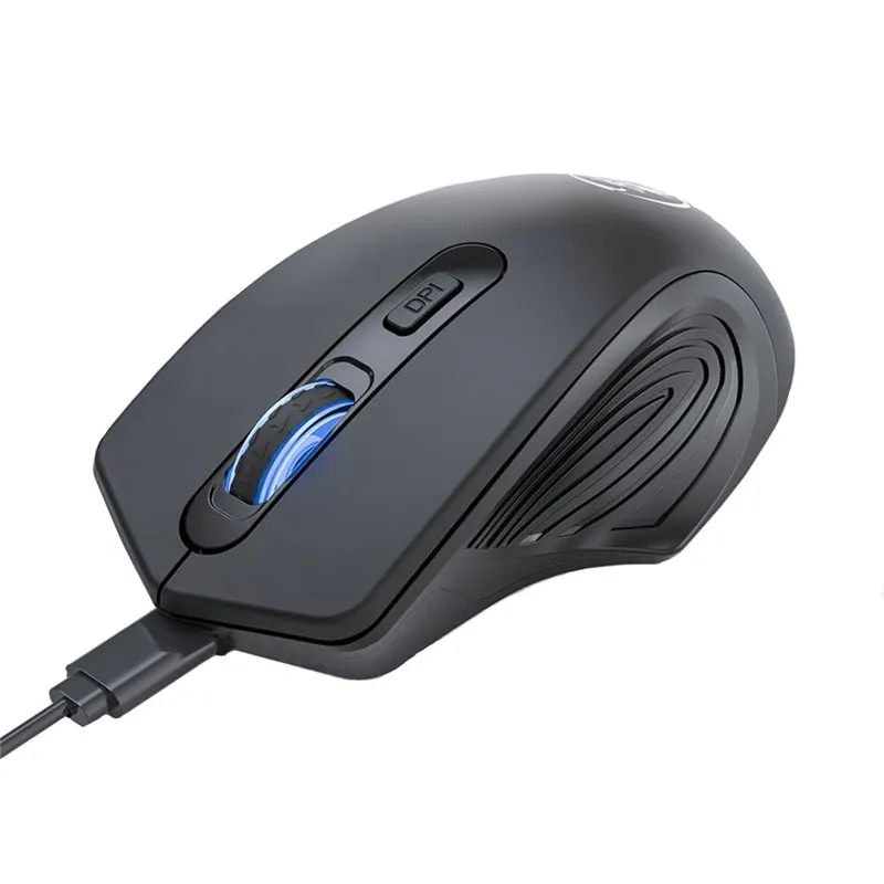 Souris Sans Fil Rechargeable 1600 DPI Silencieuse PC Mac