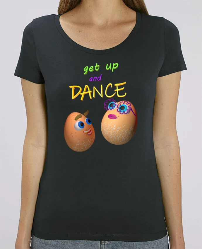 T-shirt Femme get up and dance par JustFree