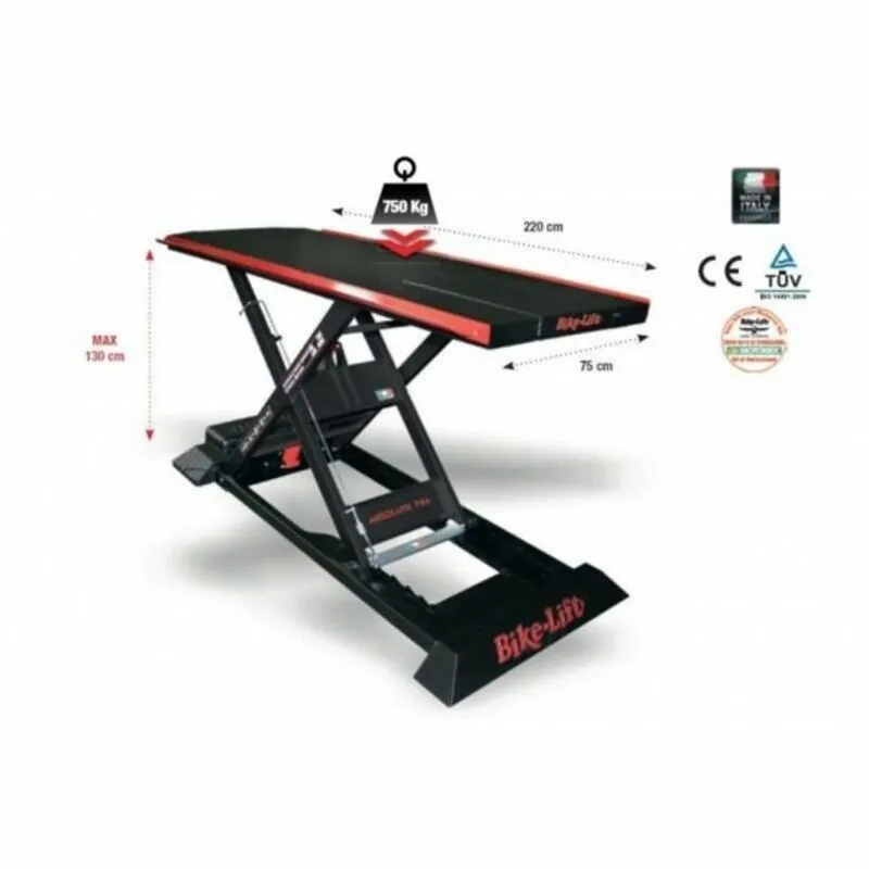 Table élévatrice BIKE LIFT Absolute 756 Gate - électro-hydraulique encastrable noir - AG756-003