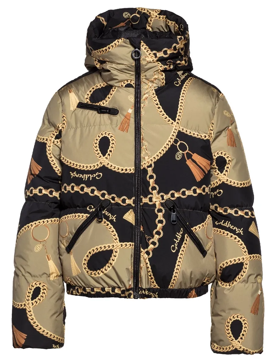 Veste Goldbergh Women Precious No Fur Chain Gold